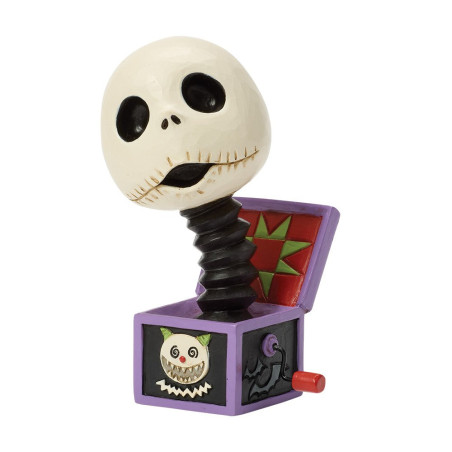 STOCK - ENESCO - DISNEY TRADITIONS - Jack in the Box Figurine by Disney Traditions