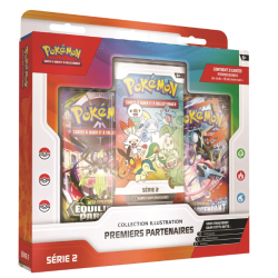 COMMANDE - TCG POKEMON - Premiers partenaires Illustration Collection #2