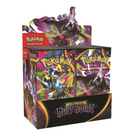 COMMANDE - TCG POKEMON - Display ME05 Nuit Noire