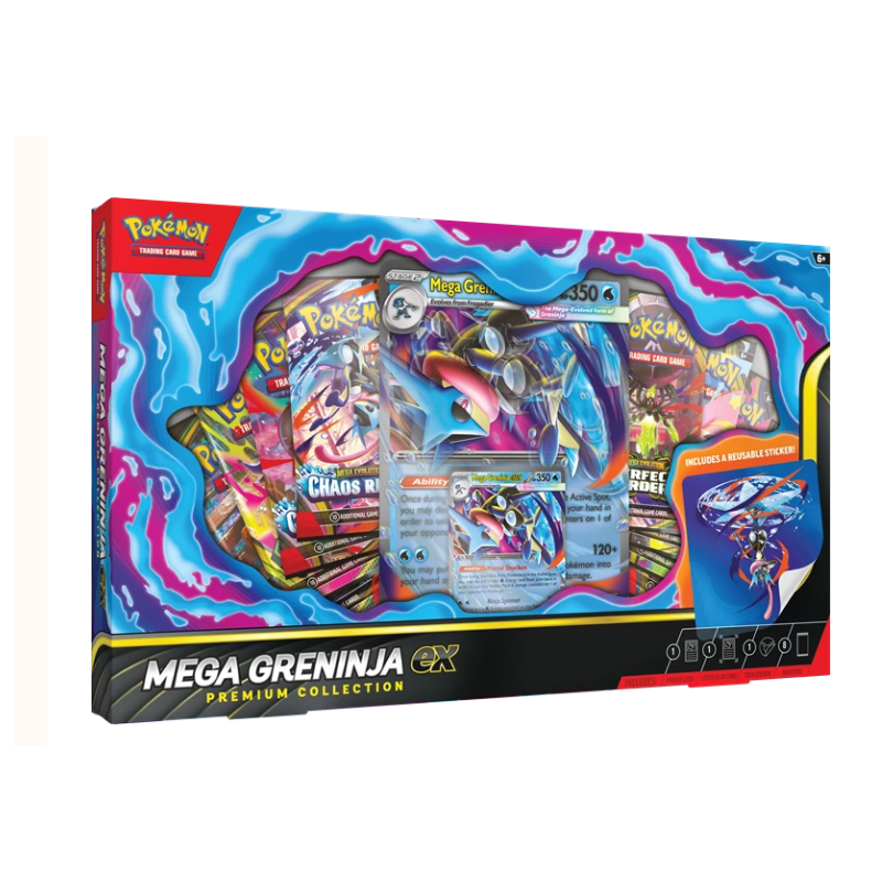 COMMANDE - TCG POKEMON - Mega Greninja ex Premium Collection