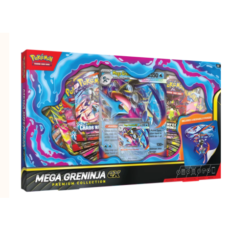 COMMANDE - TCG POKEMON - Mega Greninja ex Premium Collection