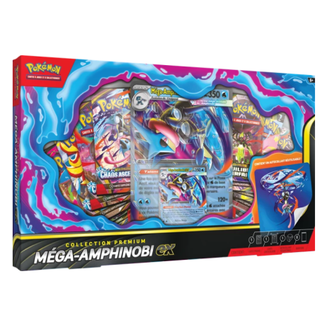 COMMANDE - TCG POKEMON - Méga-Amphinobi Premium ex Collection