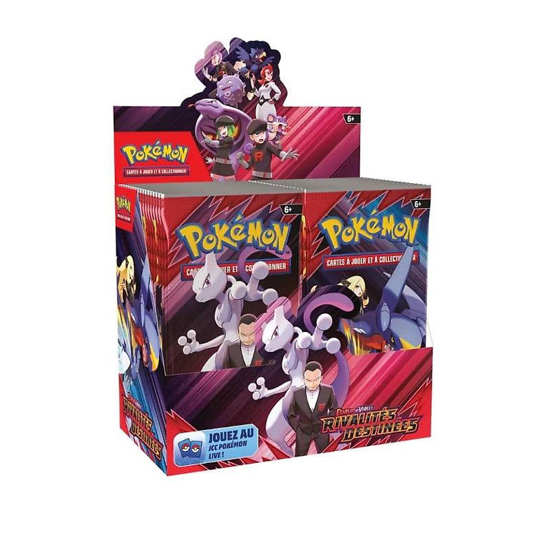 COMMANDE RESTOCK - TCG POKEMON - Display SV10 Rivalités Destinées FR