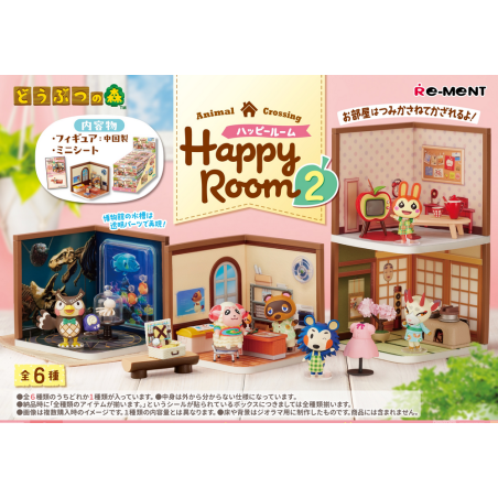 PRECOMMANDE - RE-MENT ANIMAL CROSSING - HAPPY ROOM 2