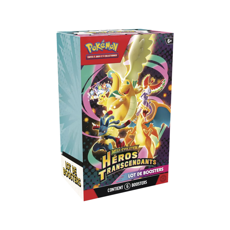 COMMANDE - TCG POKEMON - ME02.5 'Héros Transcendants' Booster Bundle