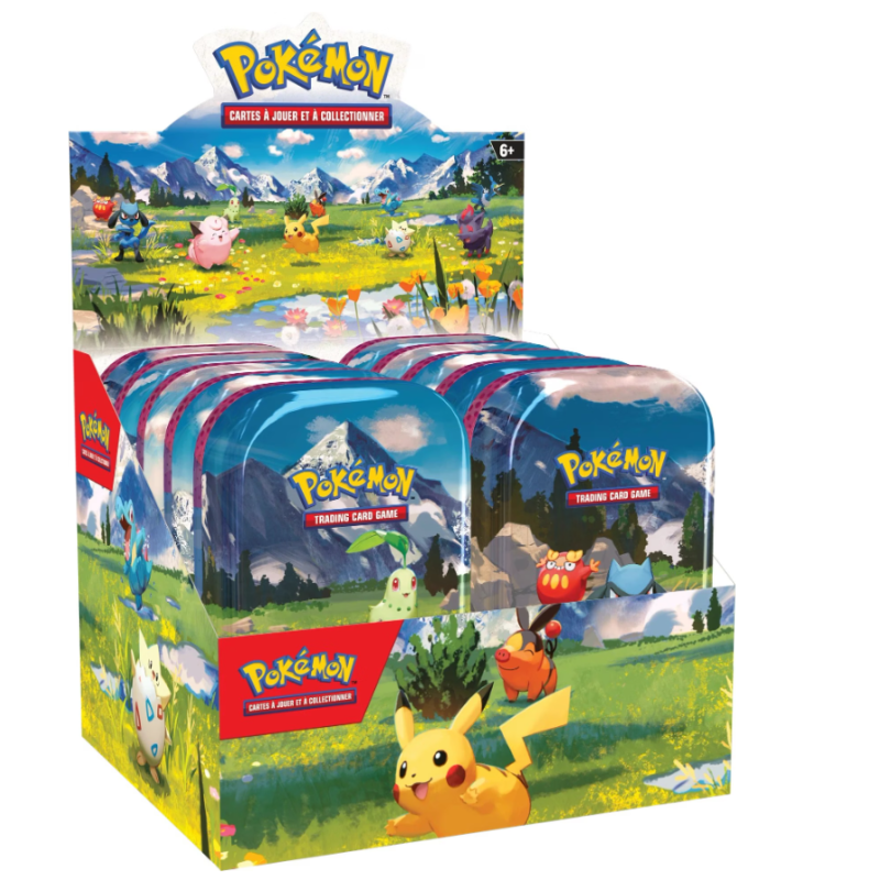 COMMANDE - TCG POKEMON - Display 10 mini tin ME02.5 Héros Transcendants