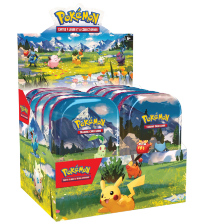 COMMANDE - TCG POKEMON - Display 10 mini tin ME02.5 Héros Transcendants