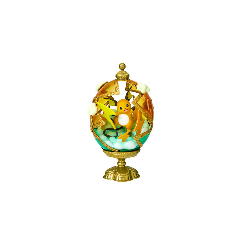 STOCK - RE-MENT POKEMON - OVALTIQUE COLLECTION 2 - RAICHU