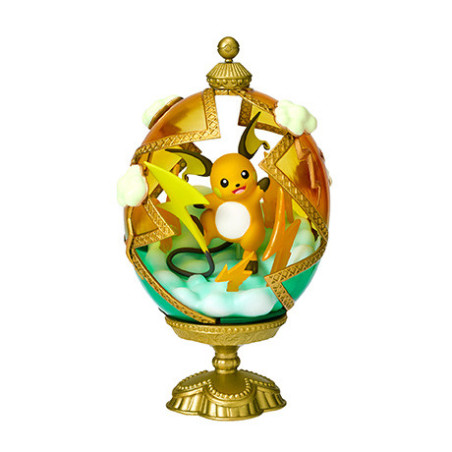 STOCK - RE-MENT POKEMON - OVALTIQUE COLLECTION 2 - RAICHU