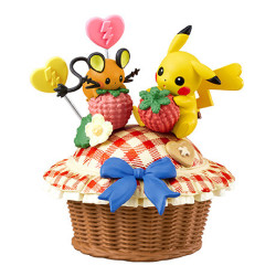 STOCK - RE-MENT POKEMON - SWEETCRAFT COLLECTION - PIKACHU & DEDENNE