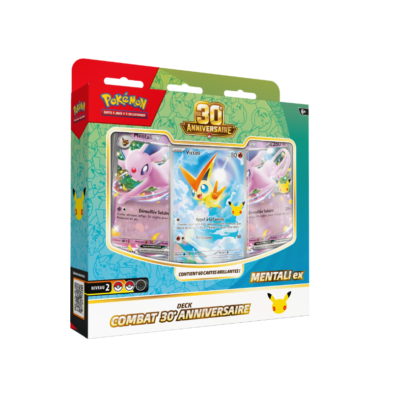 PRECOMMANDE - TCG POKEMON - 30th Celebration Battle Deck - VICTINI US