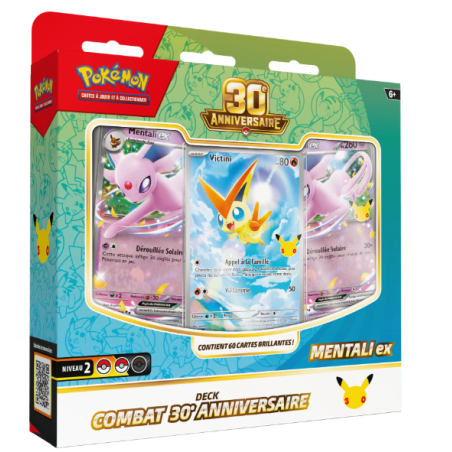 PRECOMMANDE - TCG POKEMON - 30th Celebration Battle Deck - VICTINI US