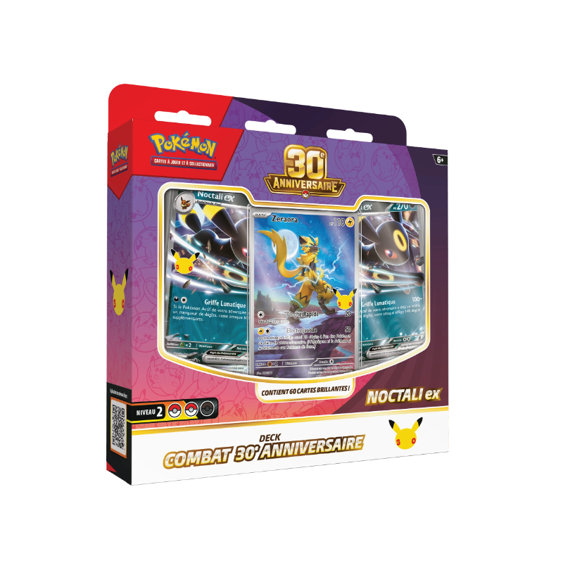 PRECOMMANDE - TCG POKEMON - 30th Celebration Battle Deck - ZERAORAUS