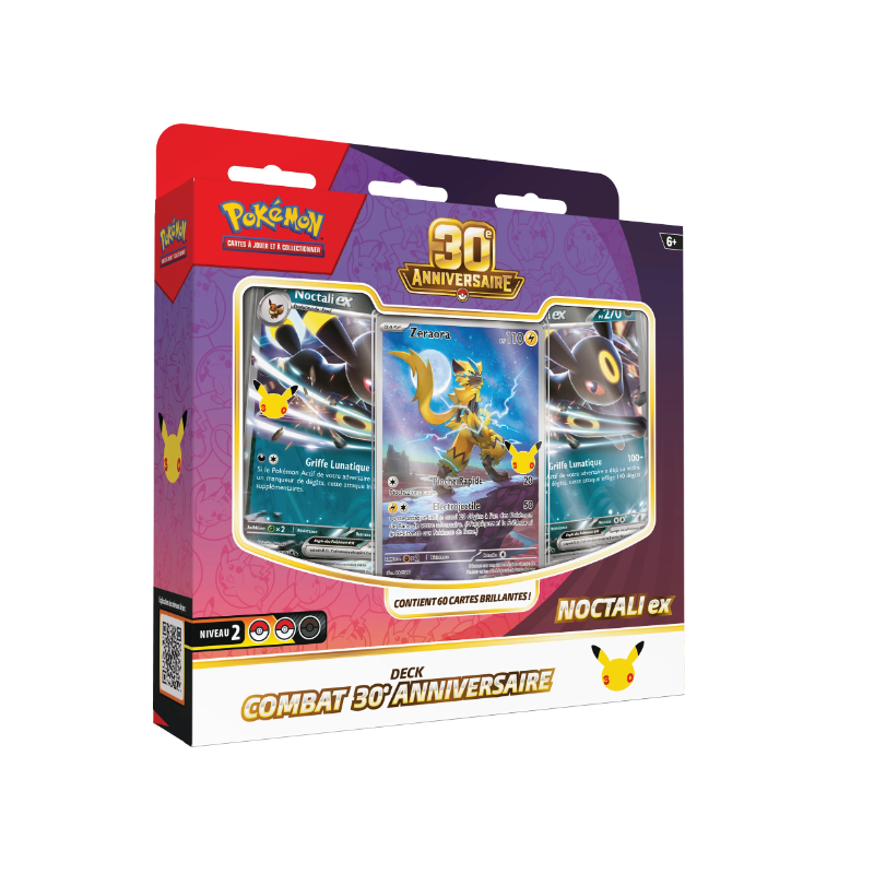 PRECOMMANDE - TCG POKEMON - 30th Celebration Battle Deck - ZERAORA FR