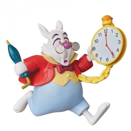 COMMANDE - ULTRA DETAILED FIGURE ALICE AU PAYS DES MERVEILLES - LAPIN BLANC