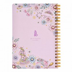 STOCK - DISNEY STORE JAPON - CAHIER A6 SPIRALE RAIPONCE