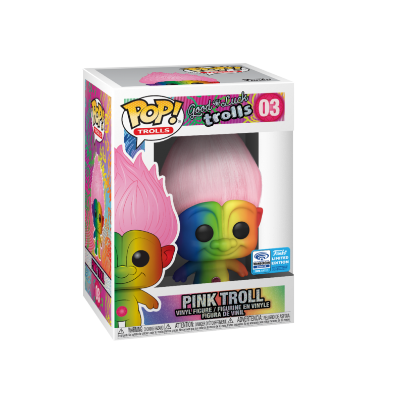 COMMANDE - FUNKO POP PINK TROLL - WONDERCON