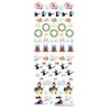STOCK - STICKERS SHEET - KIKI LA PETITE SORCIERE