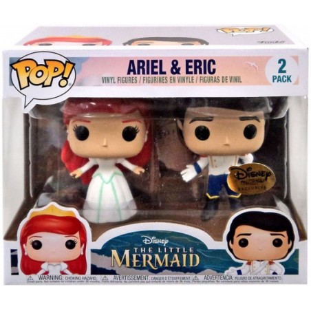 COMMANDE - FUNKO POP DISNEY - ARIEL & ERIC
